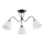 Nadgradni luster ARIEL 3xE27/15W/230V siva