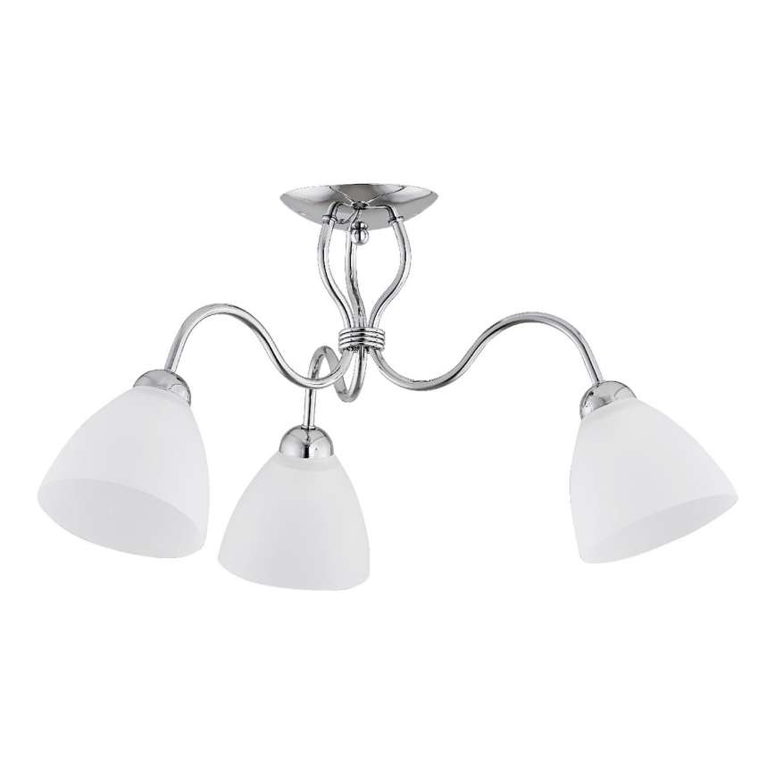 Nadgradni luster ARIEL 3xE27/15W/230V sjajni krom