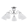 Nadgradni luster ARIEL 5xE27/15W/230V sjajni krom
