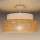 Nadgradni luster BOHO 1xE27/60W/230V bijela/bež