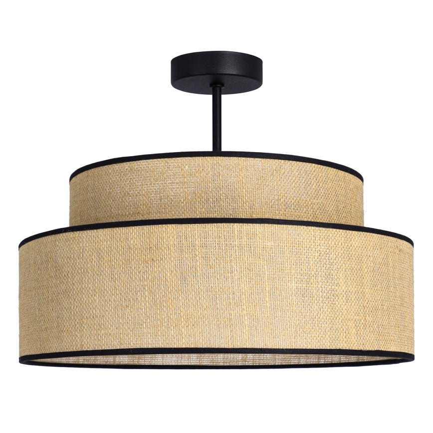 Nadgradni luster BOHO 1xE27/60W/230V pr. 40 cm bež