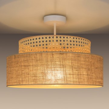 Nadgradni luster BOHO 1xE27/60W/230V ratan