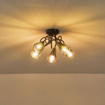 Nadgradni luster CLASSY 5xE14/7W/230V