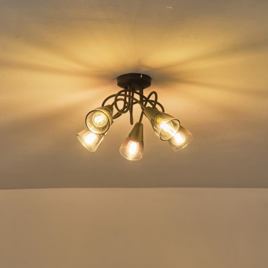 Nadgradni luster CLASSY 5xE14/7W/230V