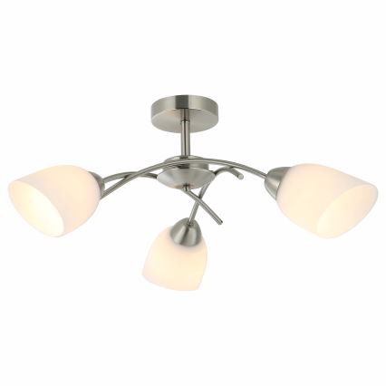 Nadgradni luster DONNA 3xE27/60W/230V nikal