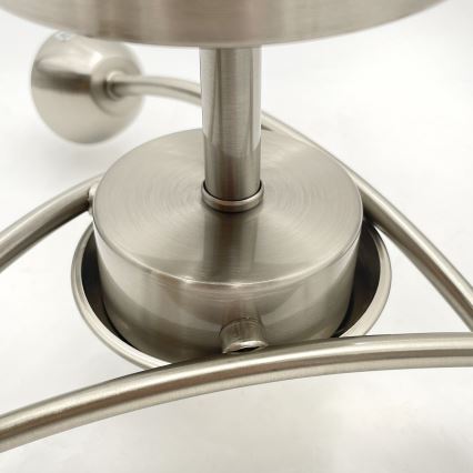 Nadgradni luster DONNA 3xE27/60W/230V nikal