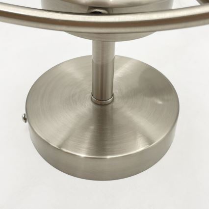 Nadgradni luster DONNA 3xE27/60W/230V nikal
