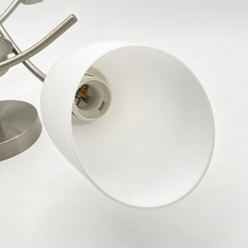 Nadgradni luster DONNA 3xE27/60W/230V nikal