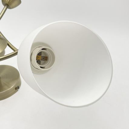 Nadgradni luster DONNA 3xE27/60W/230V patina