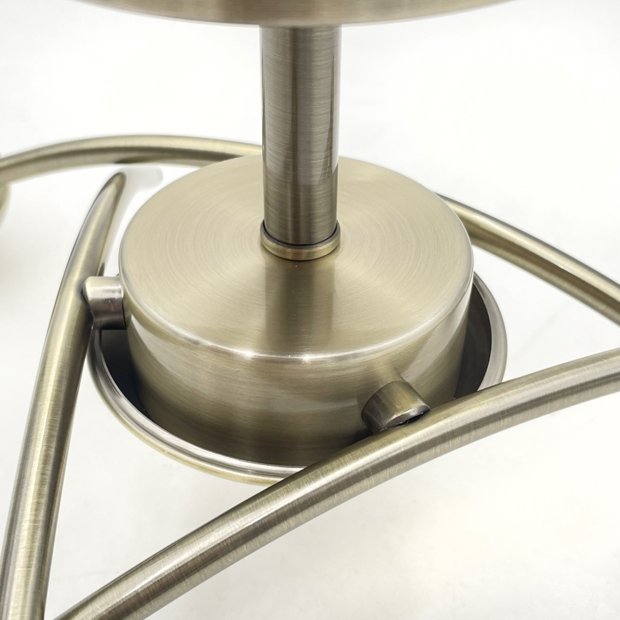 Nadgradni luster DONNA 3xE27/60W/230V patina