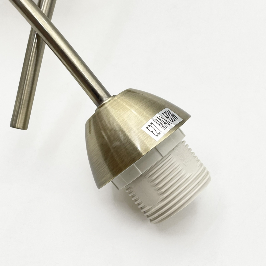 Nadgradni luster DONNA 3xE27/60W/230V patina