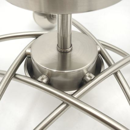 Nadgradni luster DONNA 5xE27/60W/230V nikal