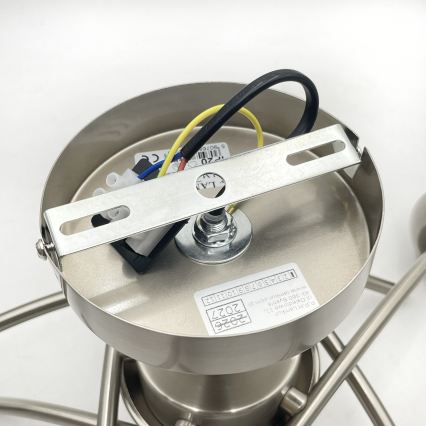 Nadgradni luster DONNA 5xE27/60W/230V nikal