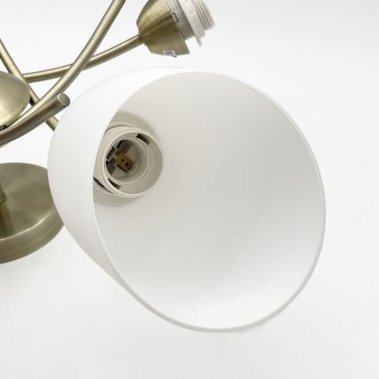 Nadgradni luster DONNA 5xE27/60W/230V patina