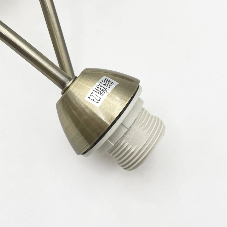 Nadgradni luster DONNA 5xE27/60W/230V patina