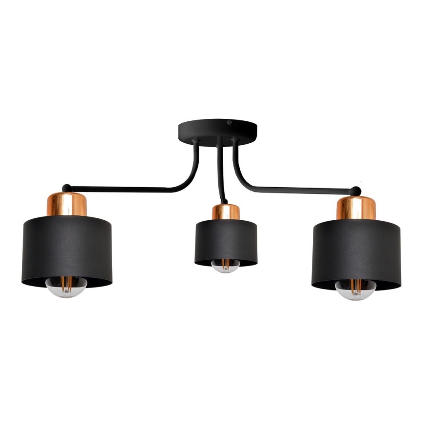 Nadgradni luster EDISON 3xE27/15W/230V