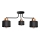 Nadgradni luster EDISON 3xE27/15W/230V