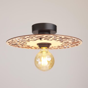 Nadgradni luster FALCO 1xE27/60W/230V pr. 30 cm bež