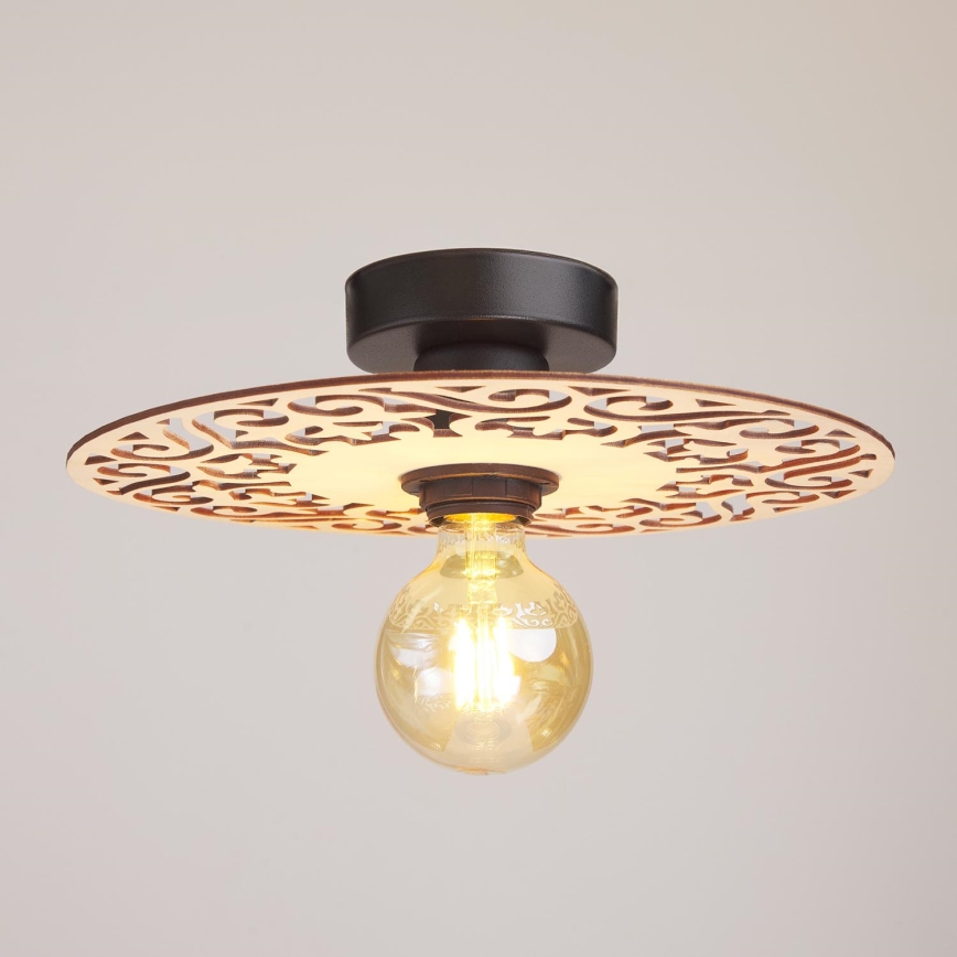 Nadgradni luster FALCO 1xE27/60W/230V pr. 30 cm bež