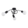 Nadgradni luster FARTA 3xE27/15W/230V crna
