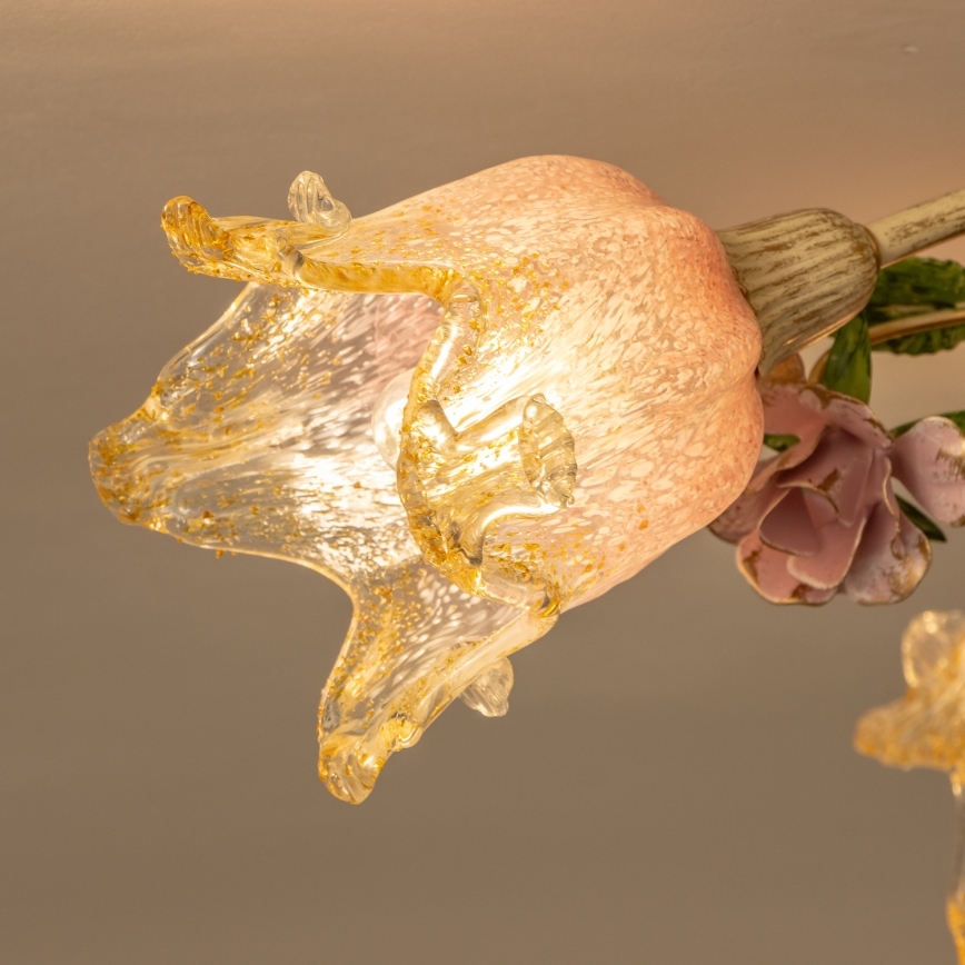 Nadgradni luster FIORINTINO 4xE14/40W/230V