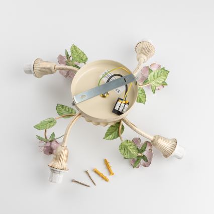 Nadgradni luster FIORINTINO 4xE14/40W/230V