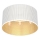 Nadgradni luster LOFT SHADE 3xE27/60W/230V bijela/zlatna