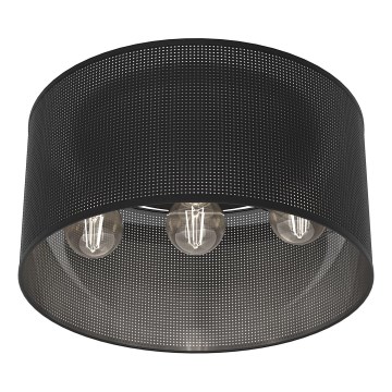 Nadgradni luster LOFT SHADE 3xE27/60W/230V crna