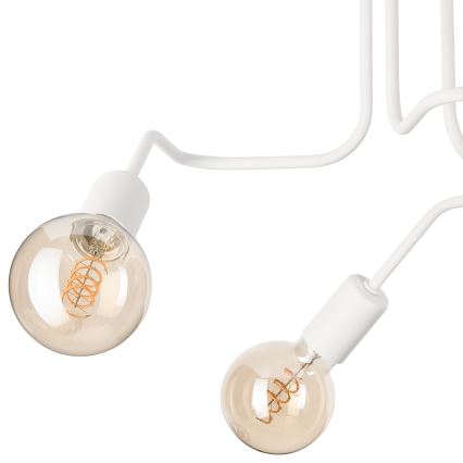 Nadgradni luster MATYLDA 3xE27/60W/230V bijela