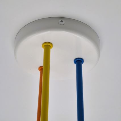 Nadgradni luster MATYLDA 3xE27/60W/230V šarena
