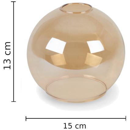 Nadgradni luster MONDE GOLD 6xE27/60W/230V