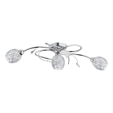 Nadgradni luster ORLEAN 3xE14/10W/230V sjajni krom