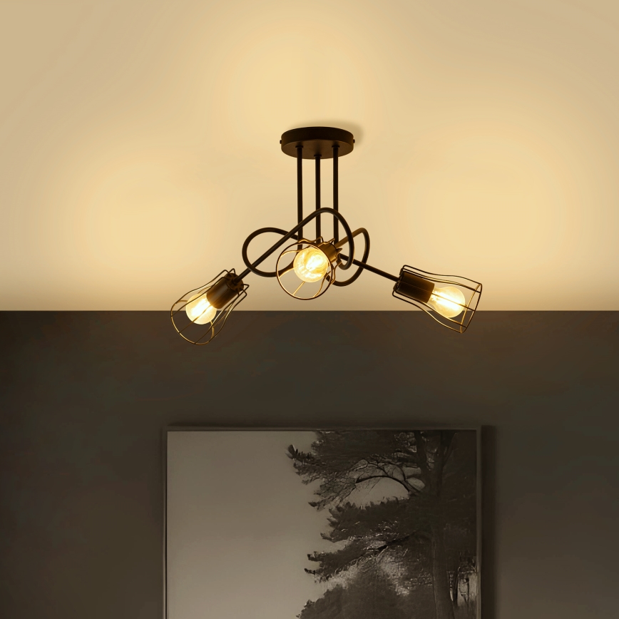 Nadgradni luster OXFORD 3xE27/15W/230V