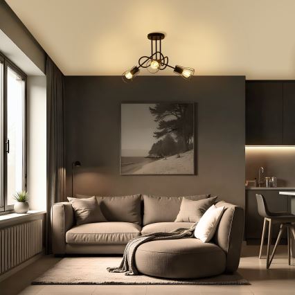 Nadgradni luster OXFORD 3xE27/15W/230V