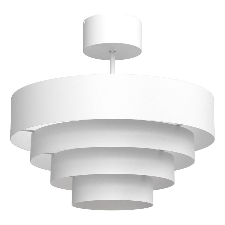 Nadgradni luster RINGS 1xE27/15W/230V bijela