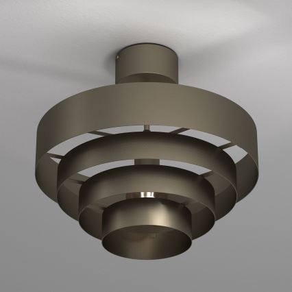 Nadgradni luster RINGS 1xE27/15W/230V mesing