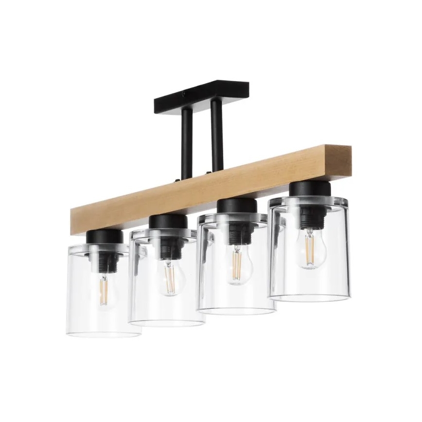 Nadgradni luster RUSTIC RADIANCE 4xE27/60W/230V