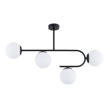 Nadgradni luster STELLAR 4xE14/10W/230V crna