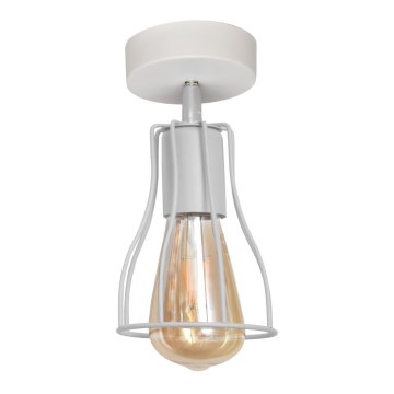 Nadgradni luster TUBE II 1xE27/15W/230V bijela