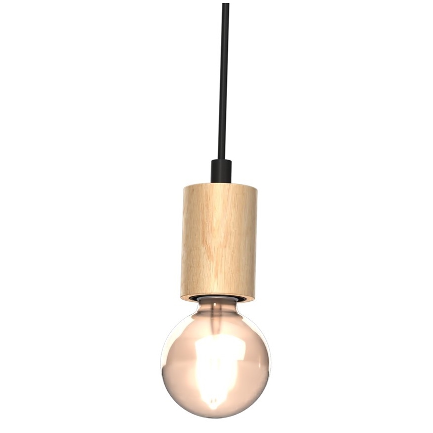 Nadgradni luster VIGA 2xE27/60W/230V drvo