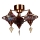 Nadgradni luster YENI 3xE27/40W/230V mesing