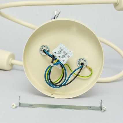 Nadgradni stropni luster OXFORD 2xE27/15W/230V krem boje