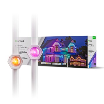 Nanoleaf - LED RGBCW Vanjski svjetlosni niz s mogućnošću prigušivanja 30xLED/2,4W/230V 15m 2200-6500K IP67 Wi-Fi + daljinsko upravljanje
