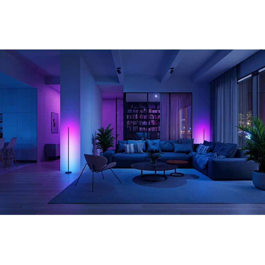 Nanoleaf - LED RGBW Prigušiva podna lampa LED/22W/230V 2200-6500K Wi-Fi