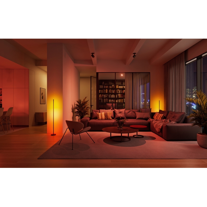 Nanoleaf - LED RGBW Prigušiva podna lampa LED/22W/230V 2200-6500K Wi-Fi