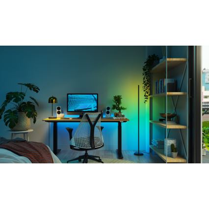 Nanoleaf - LED RGBW Prigušiva podna lampa LED/22W/230V 2200-6500K Wi-Fi