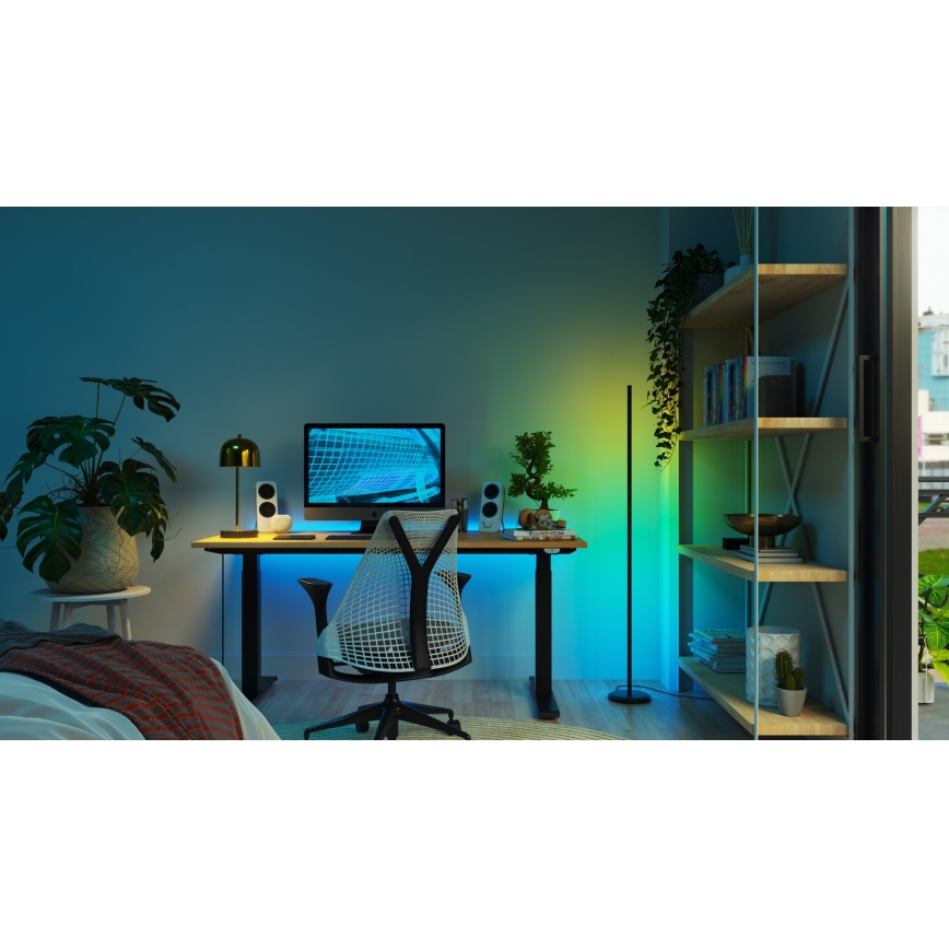 Nanoleaf - LED RGBW Prigušiva podna lampa LED/22W/230V 2200-6500K Wi-Fi