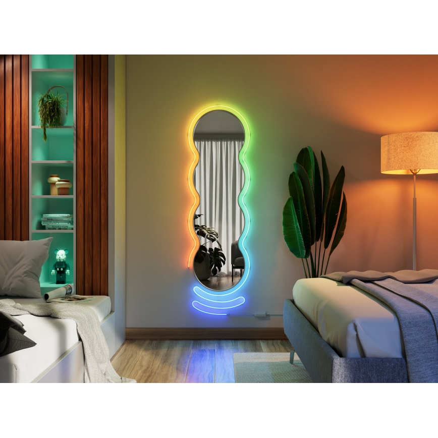 Nanoleaf - LED RGBIC Fleksibilna traka LED/230V 5m 2700-6500K Wi-Fi + daljinski upravljač
