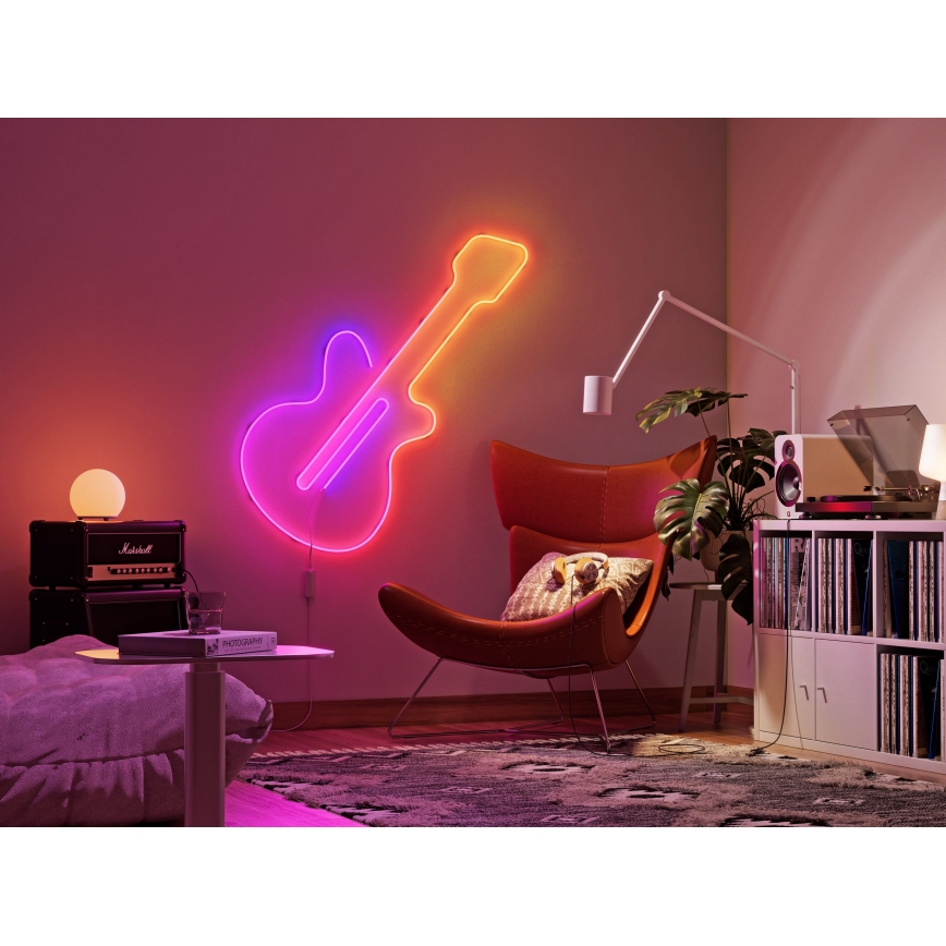Nanoleaf - LED RGBIC Fleksibilna traka LED/230V 5m 2700-6500K Wi-Fi + daljinski upravljač