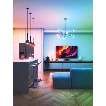 Nanoleaf - SET 2x LED RGBW Dimmabilna žarulja ESSENTIALS MATTER A19 E27/9W/230V 2700-6500K CRI 90 Wi-Fi